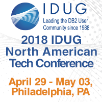 IDUG Philadelphia Apr 29-May 3 2018 